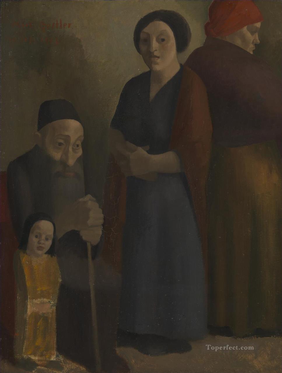 Jewish Family Jewish Oil Paintings